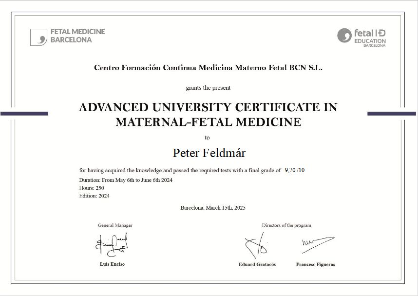 Certifikát